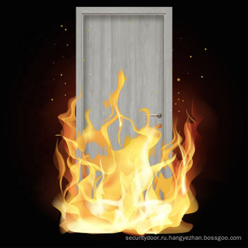 Деревянная огневая дверь FD30 Огненная дверь и рама 30 Огненная деревянная дверь